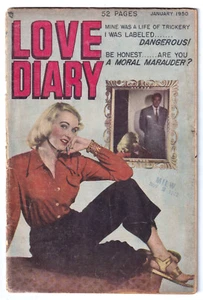 LOVE DIARY 4 (1950 Orbit) RARE Pre-Code; Only eBay; No CGCs - Picture 1 of 4