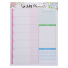 Undated Weekly Planner & Productivity Tracker Notepad