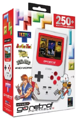 Retro-Bit Go Retro Portable 250+ Game Player Classic Games TETRIS NEW Boy & Girl - Image 1 of 4