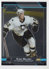 2003-04 Bowman Draft Picks and Prospects Ryan Malone Rookie Penguins #123 R93
