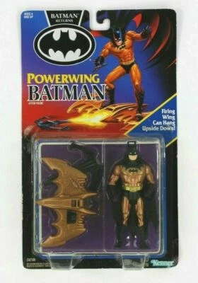 Batman Returns Película Powerwing Batman Con Misil Disparo Planeador Kenner Keaton  Foto 1 de 2