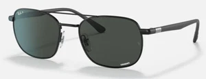 Ray Ban CHROMANCE Polarized Dark Grey Classic Black RB3670CH 002/K8 54-19 - Bild 1 von 5