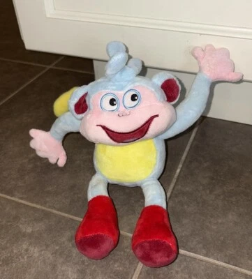 2003 Dora The Explorer Boots Monkey Plush Toy 8 inch - Image 1 of 3