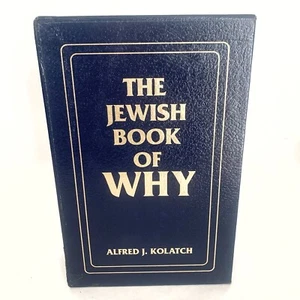 The Jewish Book of Why And Second Book by Alfred J. Kolatch 2 Book Box Set HC - Picture 1 of 7
