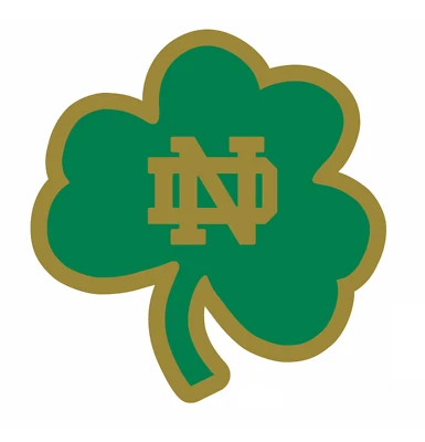 SSSCO Notre Dame Fighting Irish Secondary Logo (2006-2015) Vinyl Sticker/Decal 14