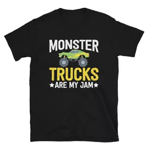 Monster Truck Design Trucks Are My Jam Unisex T-Shirt - Picture 1 of 7