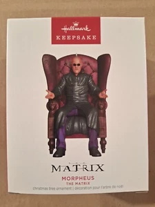 2023 Hallmark Keepsake Ornament Morpheus The Matrix nuevo envío gratuito - Imagen 1 de 1