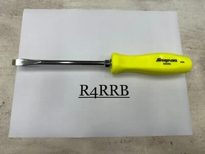 Snap-on Tools USA NEW HIVIZ Hard Handle 5/16" Flat Head Screwdriver SDD6AHV - Picture 1 of 6