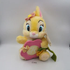Miss Bunny Bambi C1603 Disney Cornice Peluche 7" TAG Peluche Bambola Giappone - Foto 1 di 8