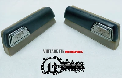 OEM 1967 Plymouth Valiant Dodge Dart Arm Rest Pads with ashtray and base 2788046 - Image 1 of 4