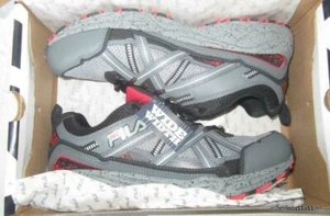 NEU FILA™ Ascente TR Herren Trail Laufschuhe Größe 11 Weite 4E EEEE grau/schwarz - Bild 1 von 7