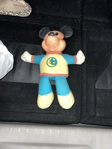 1990 Mattel Disney HugLight Mickey Mouse Bed Time Plüsch Vintage - Bild 1 von 2