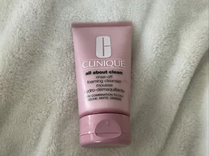 Clinique All About Clean Rinse-Off Foaming Cleanser 5oz/150ml Full Size Tube NEW - Picture 1 of 5