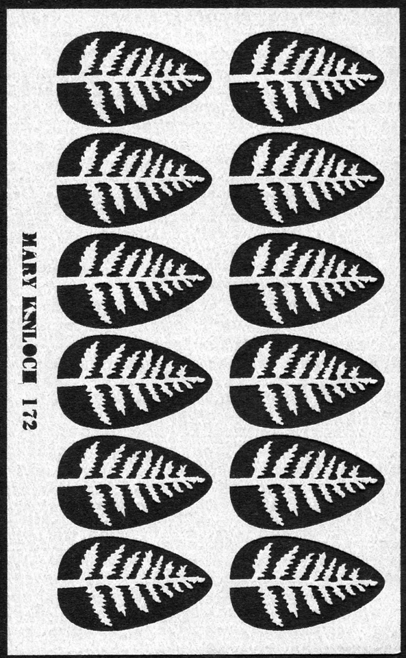 Dollhouse miniature DIY 1/12th scale laser cut Tropical fern #172