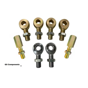 Ladder Bar Rod End Kit (3/4 Chromoly Front) (3/4 Solid Rear) 3/4 M To F Adjuster - Picture 1 of 6
