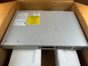 Cisco C9200L-24P-4G-E PoE+ 4 x 1G Managed L3 Gigabit Ethernet Switch - Picture 1 of 3