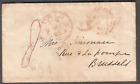 Uk 1853 Cover Liverpool To Mrs Simonau Bruxelles Brussels Belgium