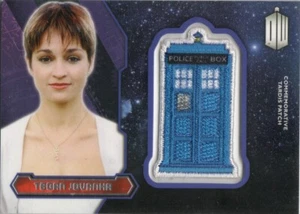 TEGAN JOVANKA Tardis Patch trading card- DOCTOR WHO 2015 - Imagen 1 de 2