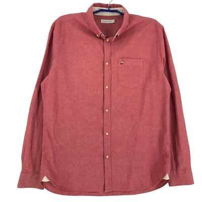 Peak Performance Men's Eric 20% Linen Regular Fit Shirt Size XL - Image 1 of 4