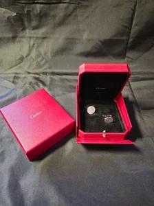 Cartier - Water Resistant decor cufflinks Ref. T1220334 - Picture 1 of 15