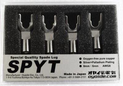 OYAIDE SPYT Plata + Paladio Chapado en Y-lug (Juego de 4) SPYT Foto 1 de 3