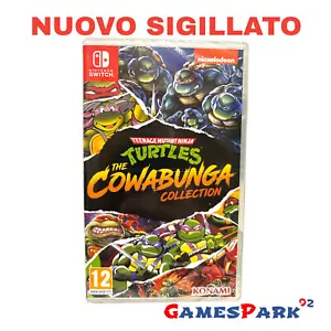 Teenage Mutant Ninja Turtles The Cowabunga Collection SWITCH NINTENDO GIOCO new - Picture 1 of 6