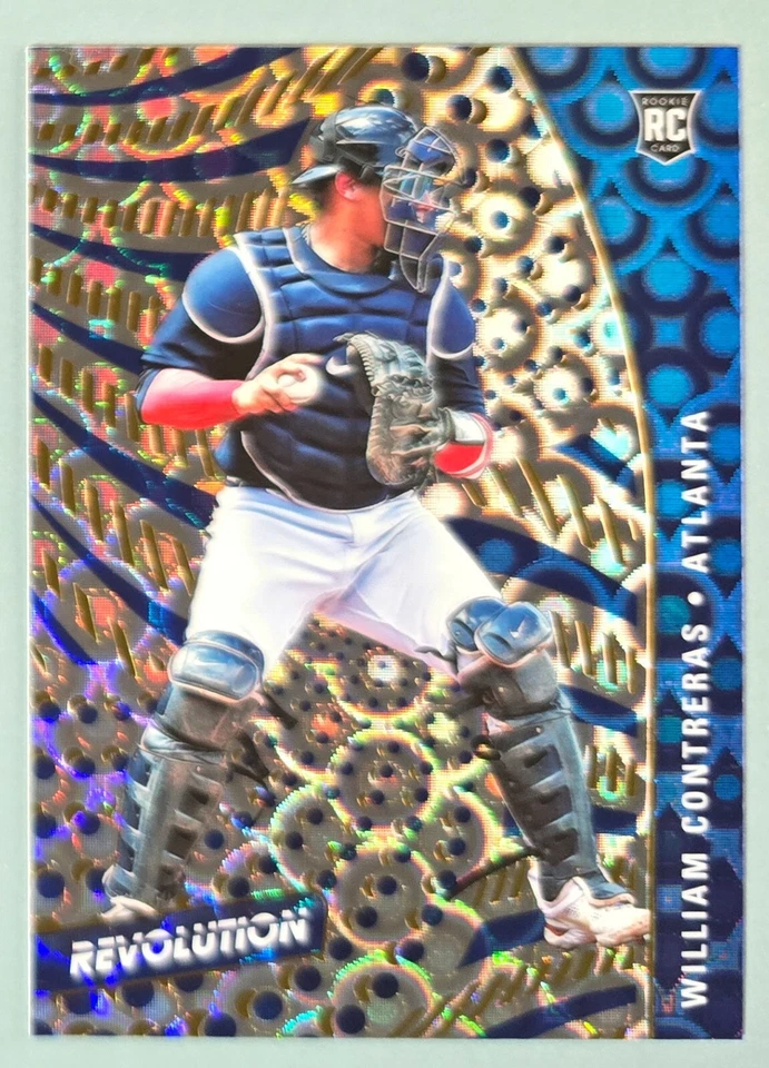 2021 Panini Revolution Groove Atlanta Braves Baseball RC #59 William Contreras - Image 1 of 1