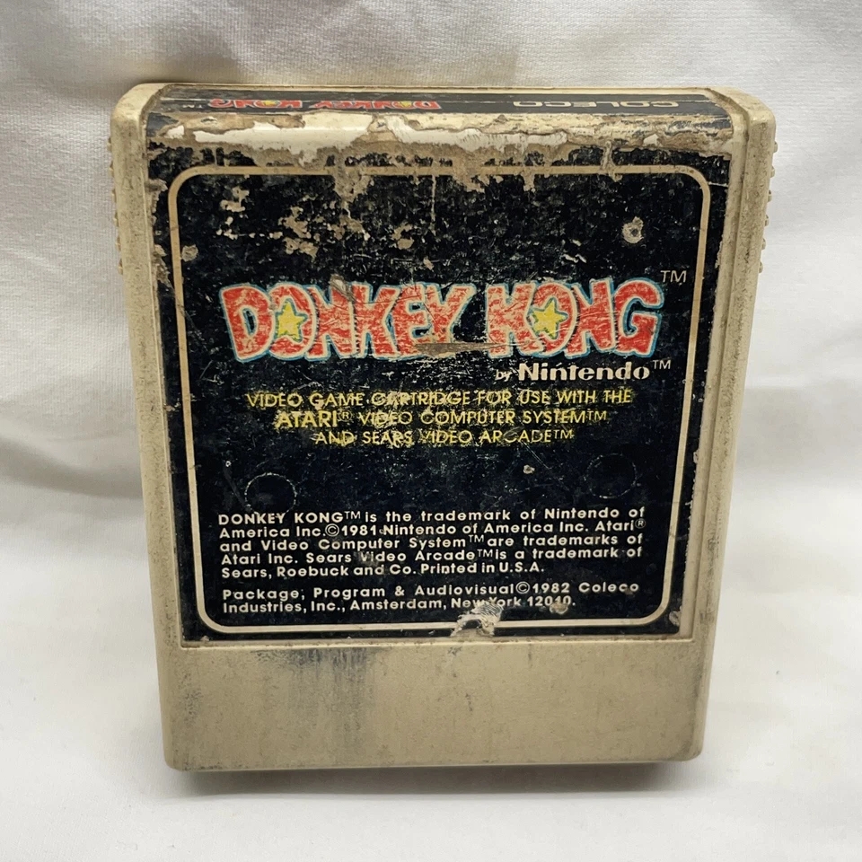 Pong Sports Cartridge For Atari 2600 From Sears Tele-Games - Used, Untested - Image 1 of 1