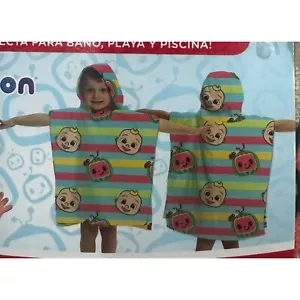 CoComelon Hooded Poncho Towel - Picture 1 of 3