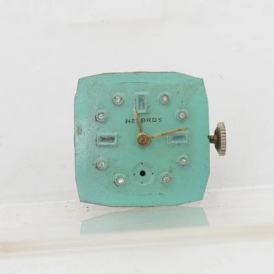 HELBROS 17j, RELOJ PULSERA ESFERA DIAMANTE SUIZO MOVIMIENTO 23,6mm FUNCIONA (CX) Foto 1 de 3