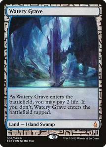 Magic MTG Zendikar Expeditions FOIL Watery Grave NEAR MINT NM - Picture 1 of 1