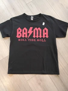 Alabama Crimson Tide Youth Medium schwarz Roll Tide Roll Bolt T-Shirt - Bild 1 von 2