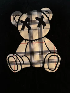 Shein Teenager Größe braun kariert Teddybär T-Shirt Größe 13-14 Jahre - Bild 1 von 5