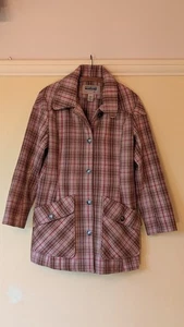 Abrigo/chaqueta de lana a cuadros Stormy Kromer para mujer | Pequeña | Hecha en EE. UU. - Imagen 1 de 16