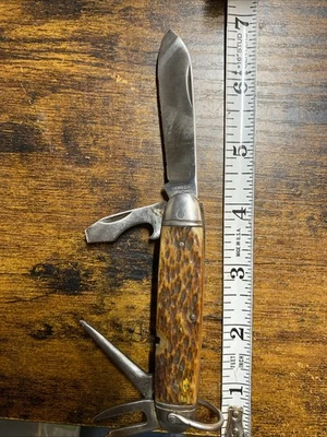 3 1/4”CAMILLUS 4line USN UTILITY KNIFE - Image 1 of 4