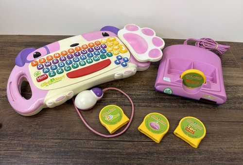 LeapFrog Clickstart My First Computer Keyboard Console 3 Games NEEDS ...