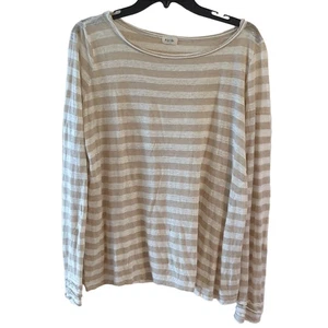 EUC Earth Linen Top, S - Picture 1 of 5