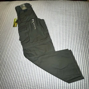  Boy Scouts Of America Canvas Zip-Off Uniform Pant Official Uniform Size 10  - Picture 1 of 11