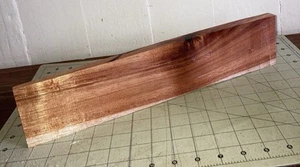 One Piece Hawaiian Koa Wood~ 15 2/3" x 3 1/4" x 3/4" (#785) - Picture 1 of 7