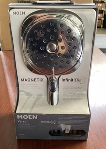 NUEVO Moen 220H4EP Infiniti Dial Ducha de Mano con Magnetix Cromo Pulido B22 - Imagen 1 de 4
