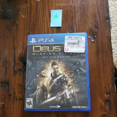 Deus Ex: Mankind Divided Day One Edition Sony PlayStation 4 - Image 1 of 4