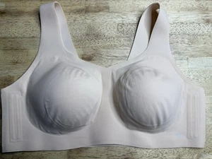 Honey Love Soft Form V-Ausschnitt Nude BH ohne Bügel Nahtlos Damen Größe 2X 42CD - Bild 1 von 5