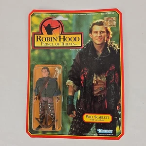 Figura de acción Robin Hood Prince of Thieves Will Scarlett 1991 Kenner NUEVO sellado - Imagen 1 de 7