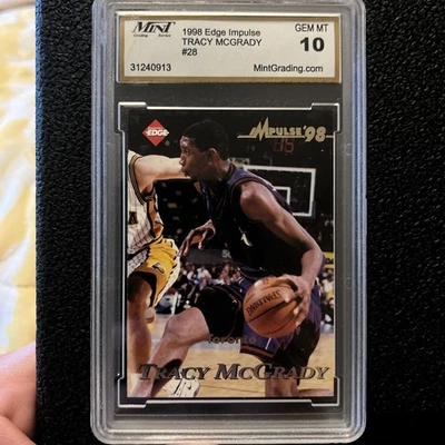 1998-99 Collector's Edge Impulse - Tracy McGrady No28 RC как новая 10 - Изображение 1 из 2
