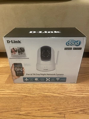 D-Link DCS-5020L Wireless N Day & Night Pan/Tilt Cloud Camera - White - Image 1 of 4