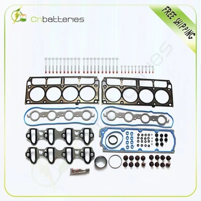 Fits Chevrolet Silverado 1500 4.8L 2008-2009 Head Gasket Set & Head Bolts Kit - Image 1 of 4
