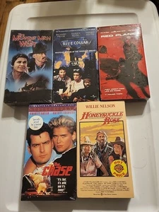 Lot Of 5 VHS TAPES Factory Sealed - Picture 1 of 11
