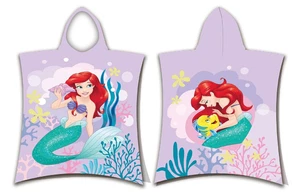 Disney Ariel Kids Cotton Beach Poncho 50x115cm - Picture 1 of 2