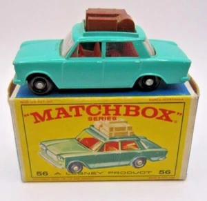 Vintage Matchbox #56B Fiat 1500 Mint in box. E-box - Picture 1 of 6