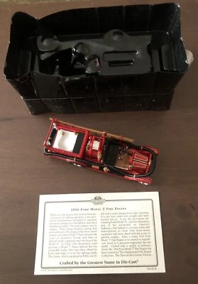 Matchbox Collectibles 1916 Ford Model T Fire Engine Truck 1/43 Scale YFE22-M - Image 1 of 4